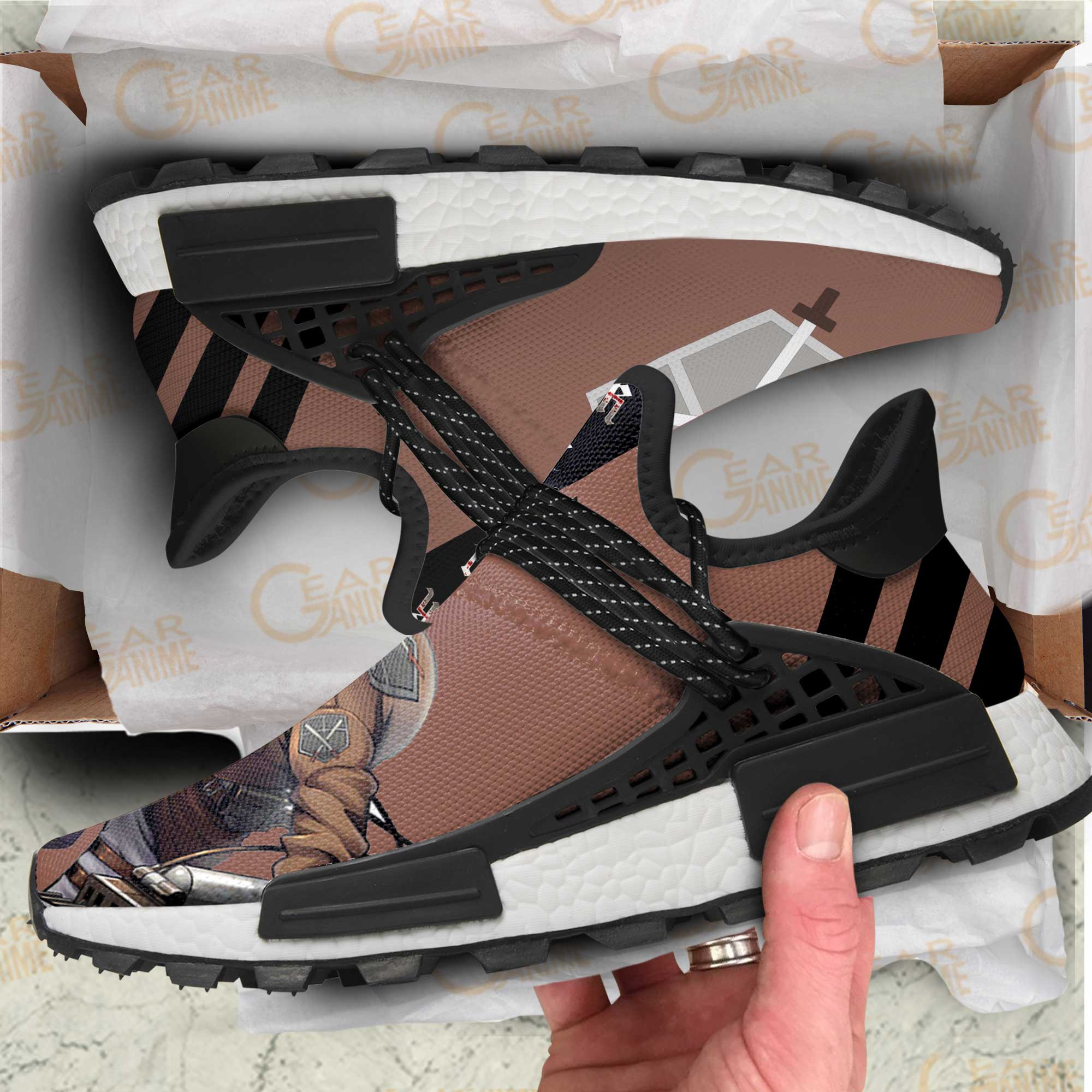 AOT Armin Arlert Shoes Attack On Titan Anime Shoes, NMD Shoes