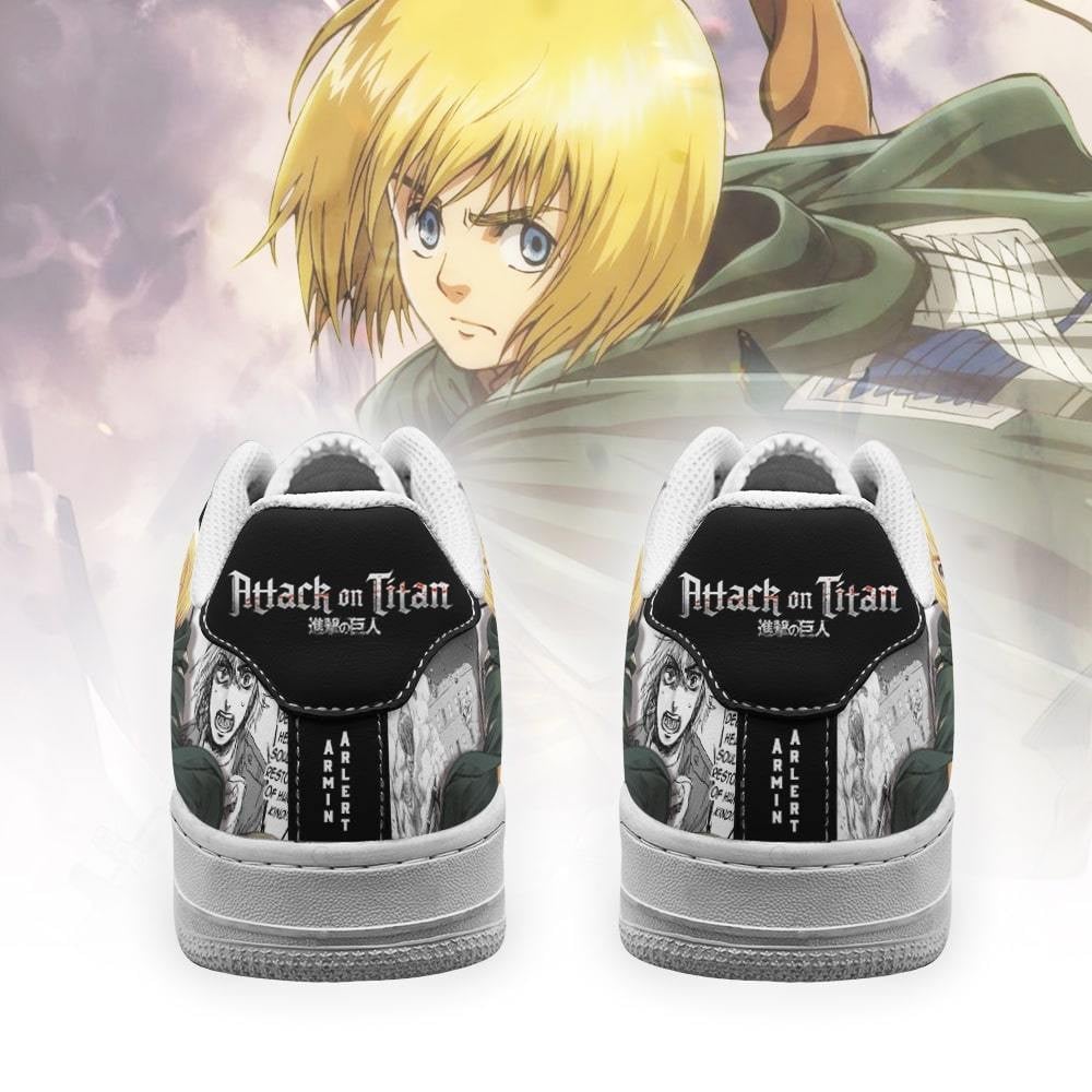AOT Armin Sneakers Attack On Titan Anime Shoes Mixed Manga