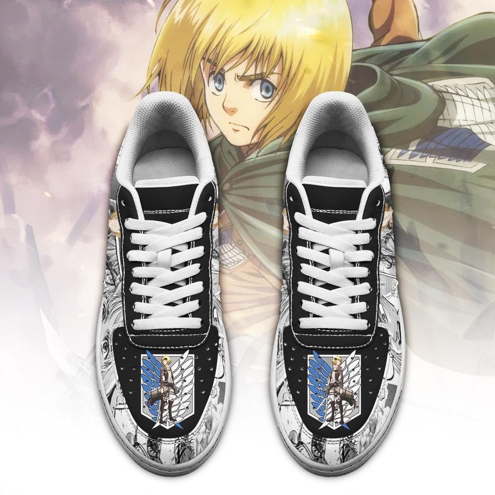 AOT Armin Sneakers Attack On Titan Anime Shoes Mixed Manga
