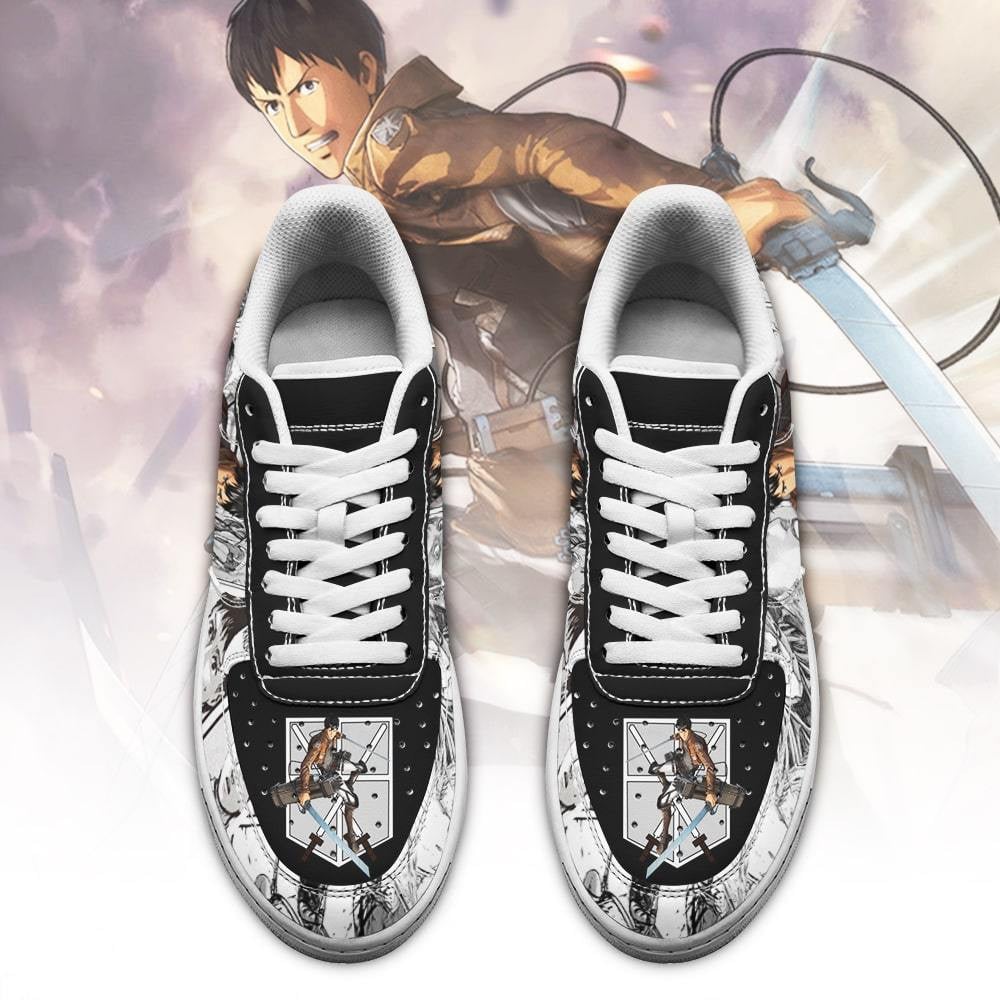 AOT Bertholdt Sneakers Attack On Titan Anime Shoes Mixed Manga