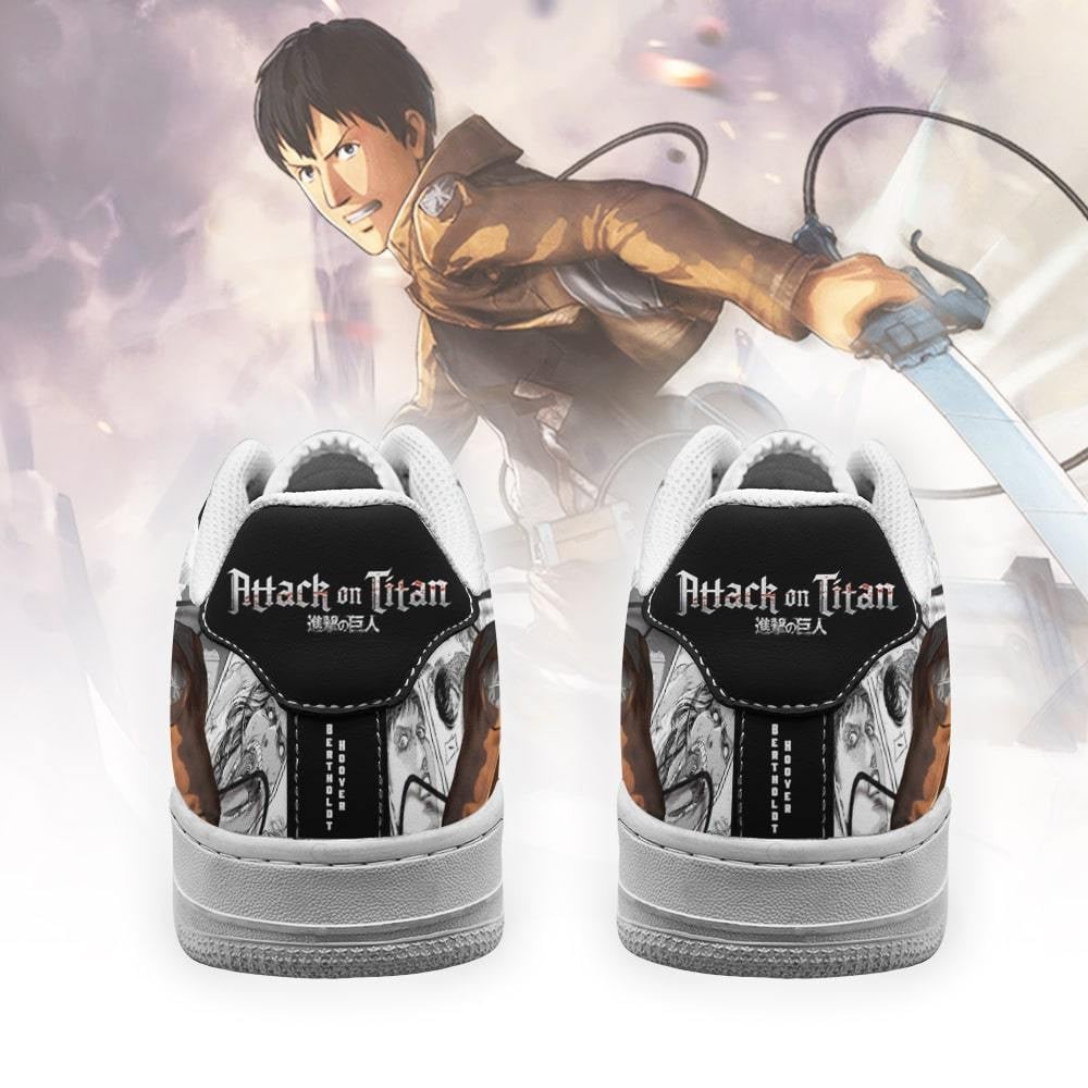 AOT Bertholdt Sneakers Attack On Titan Anime Shoes Mixed Manga