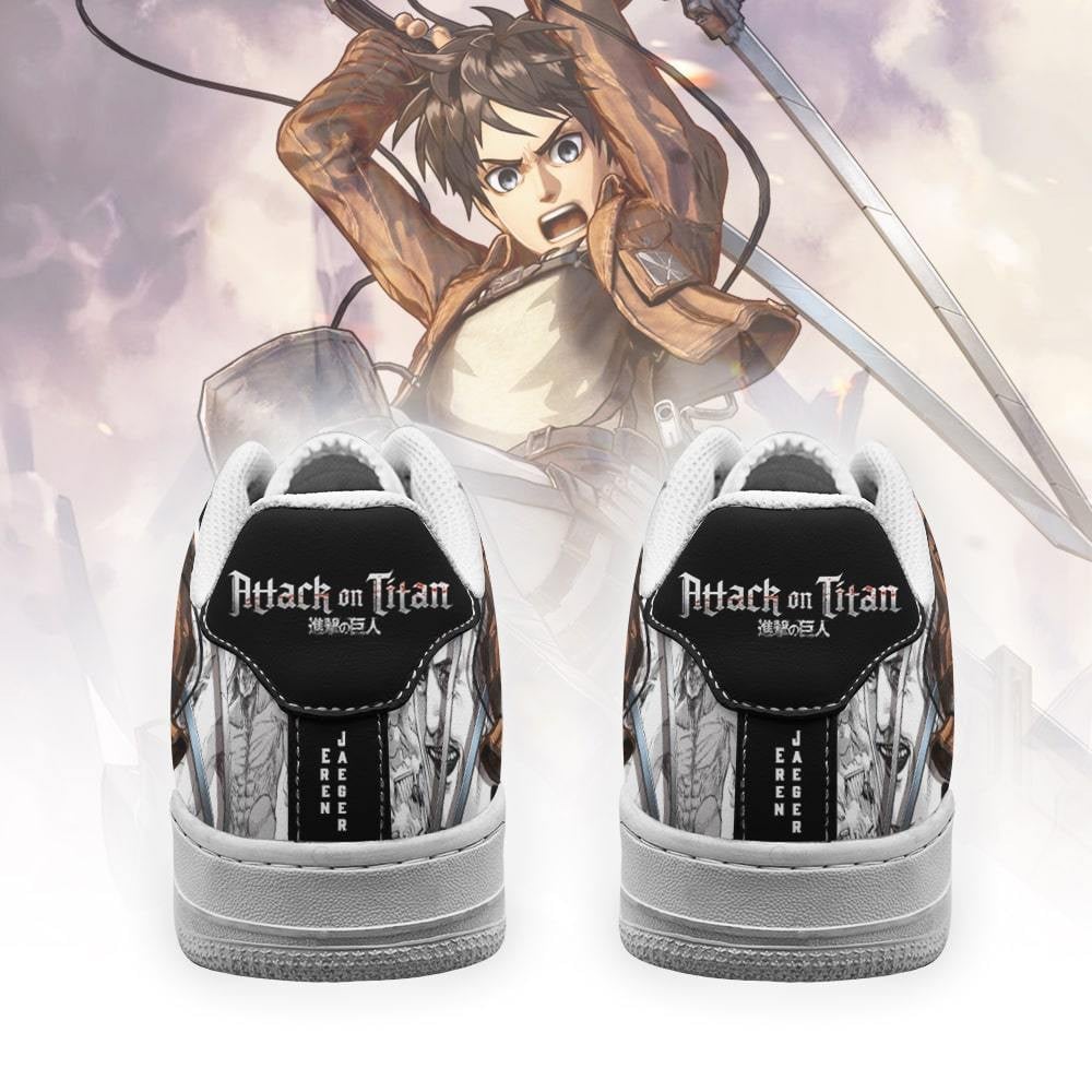 AOT Eren Sneakers Attack On Titan Anime Shoes Mixed Manga