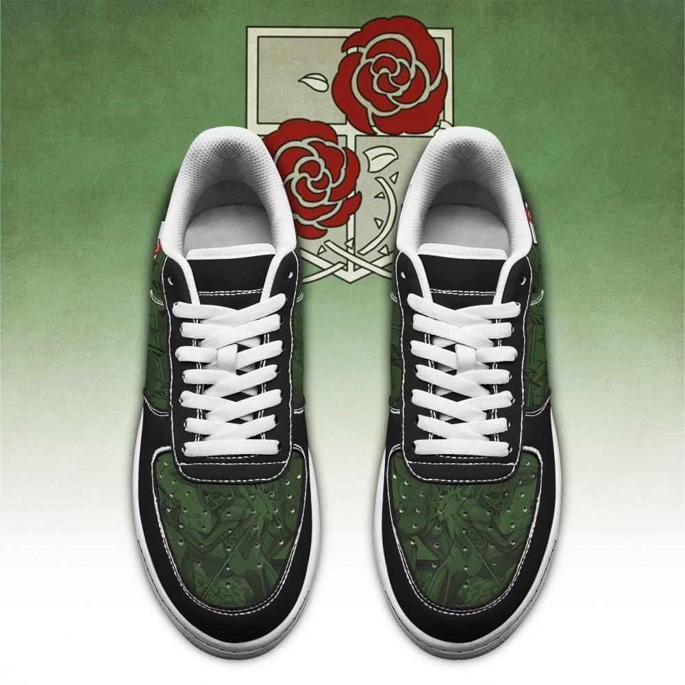 AOT Garrison Slogan Sneakers Attack On Titan Anime Shoes