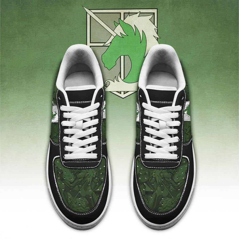 AOT Military Police Sneakers Attack On Titan Anime Shoes