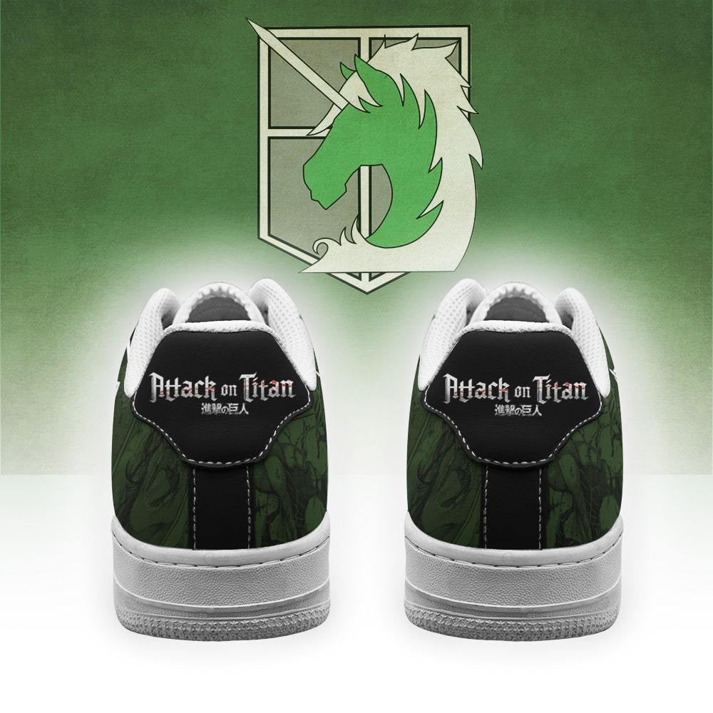 AOT Military Police Sneakers Attack On Titan Anime Shoes