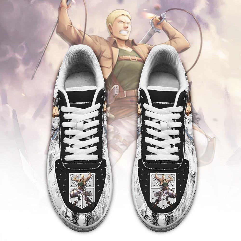 AOT Reiner Sneakers Attack On Titan Anime Manga Shoes