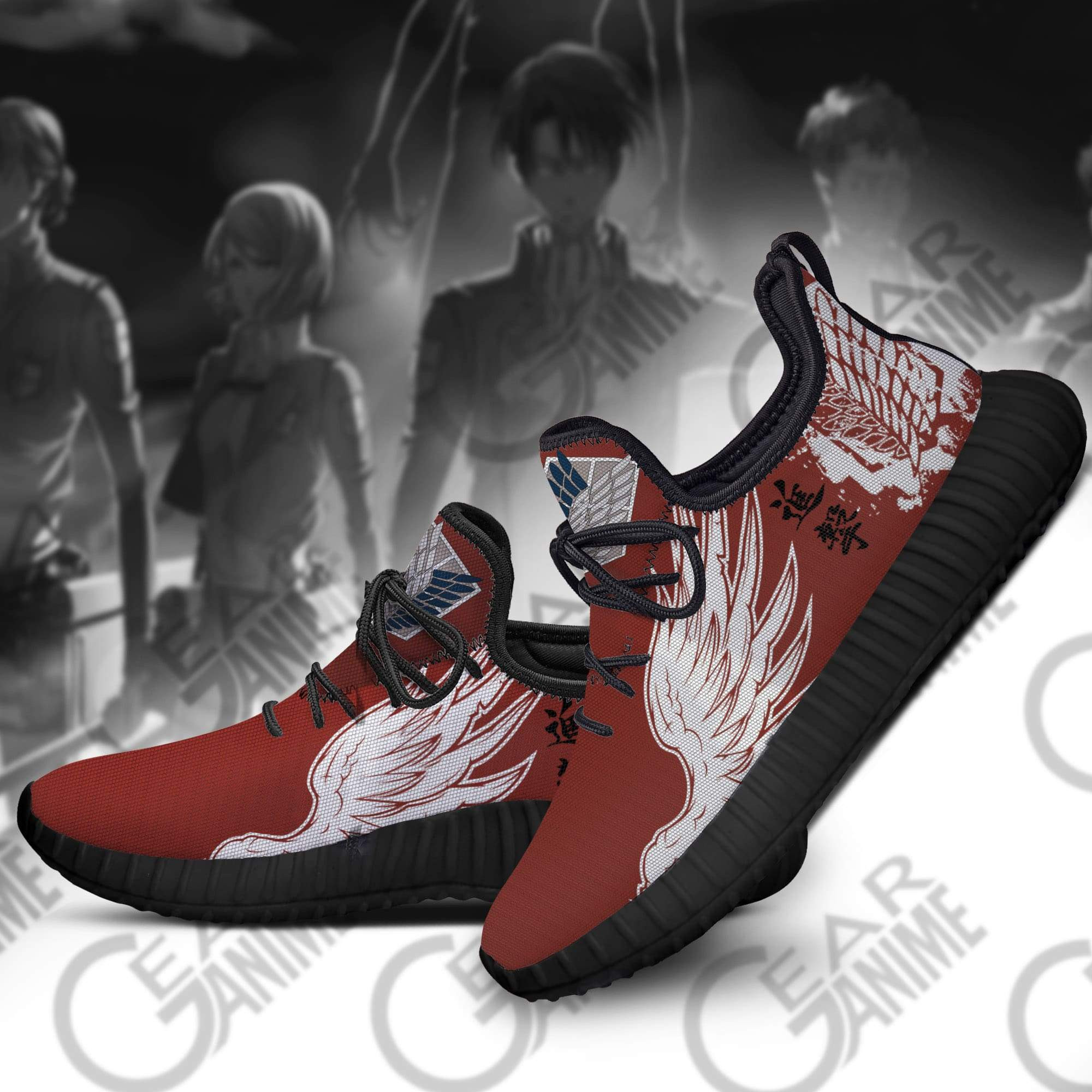 AOT Wings Of Freedom Scout Reze Shoes Attack On Titan Custom