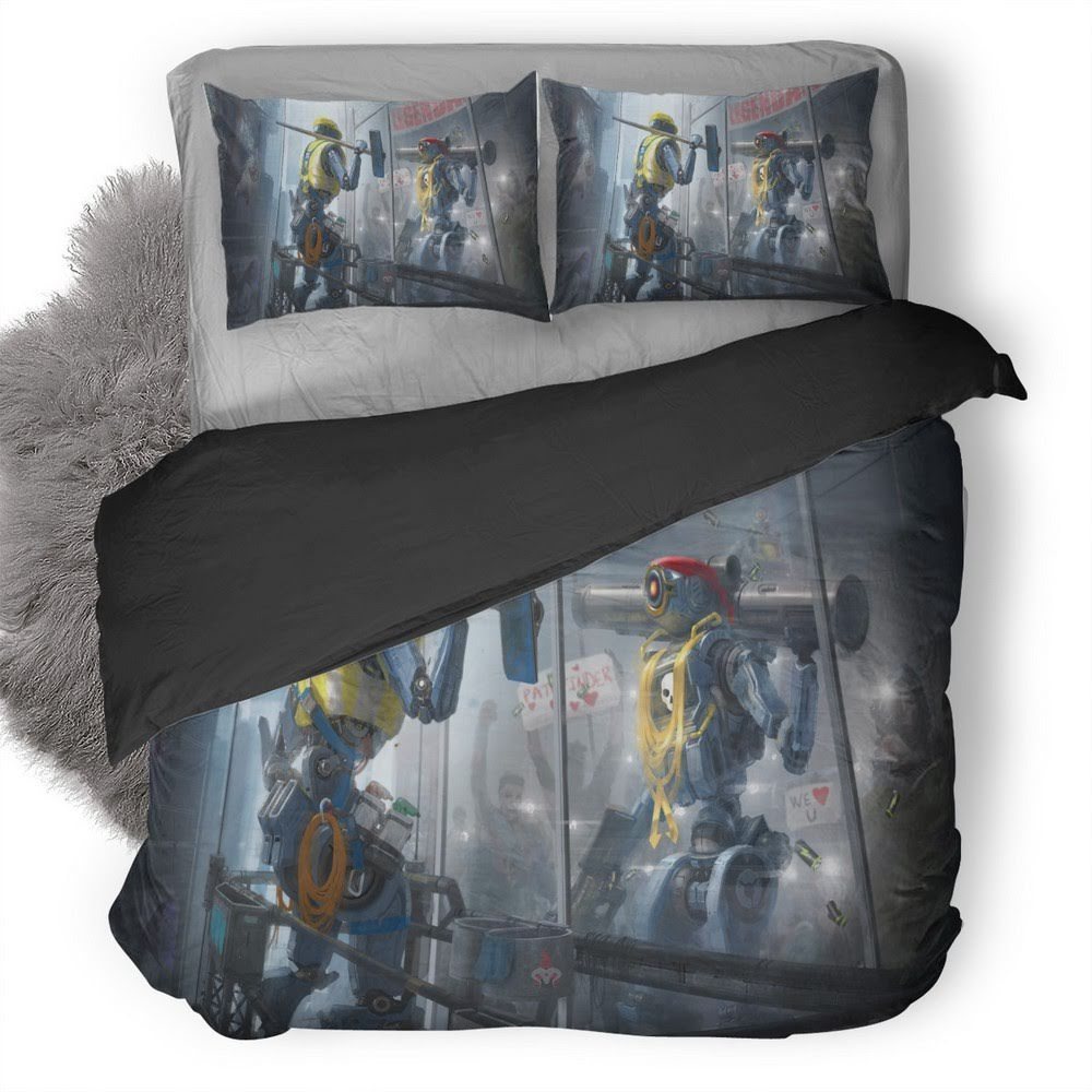 Apex Legends 10 3D Customized Duvet Cover Bedding Set