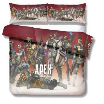 Apex Legends 3D Customized Duvet Cover Bedding Set