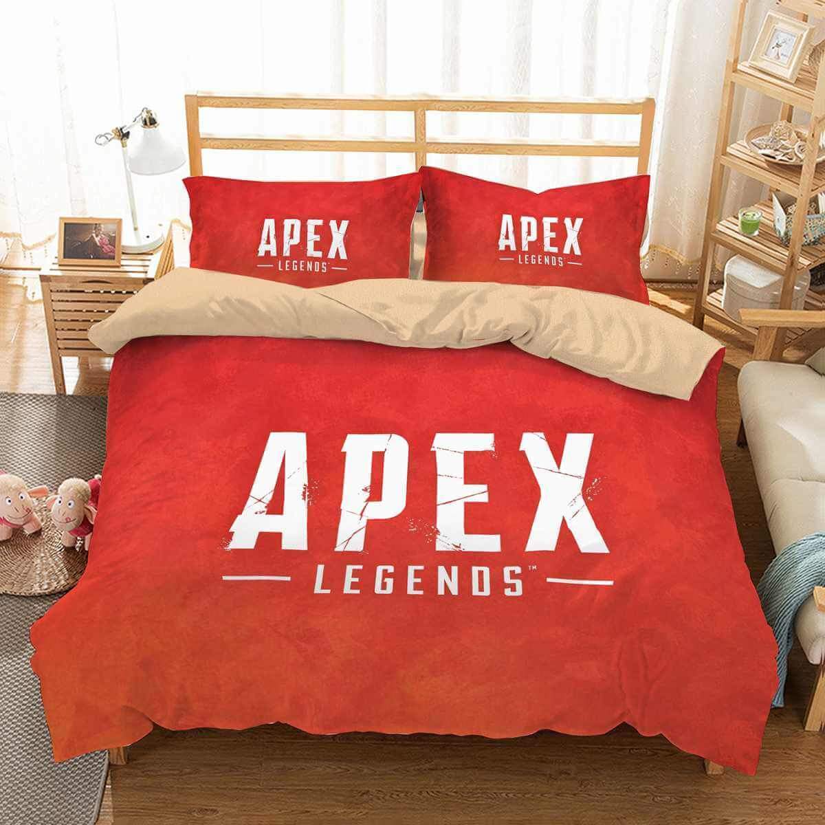 Apex Legends 3D Customized Duvet Cover Bedding Set