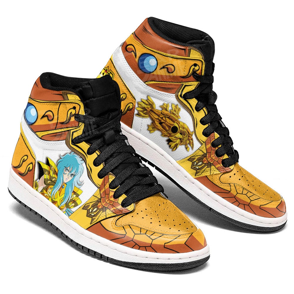 Aphrodite JD1s Sneakers Saint Seiya Anime Shoes, Air Jordan Hightop