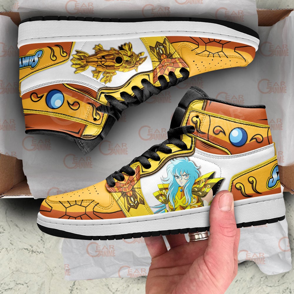 Aphrodite JD1s Sneakers Saint Seiya Anime Shoes, Air Jordan Hightop