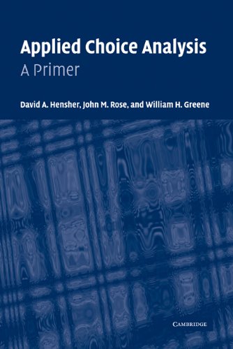 Applied Choice Analysis: A Primer (PDF/EPUB Version)