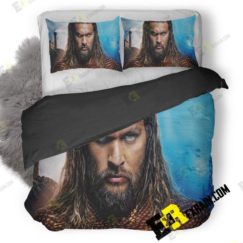 Aquaman 8K Zr 3D Customized Duvet Cover Bedding Set