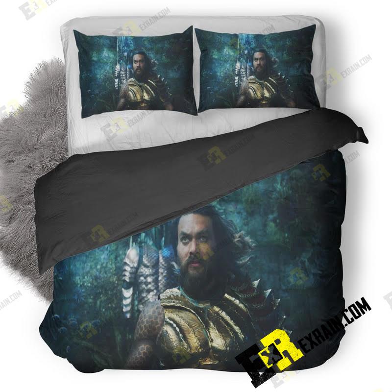 Aquaman In Underwater 1X 3D Customized Duvet Cover Bedding Set