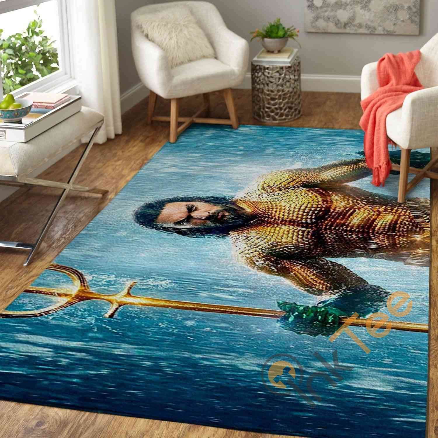 Aquaman Movie Area Rectangle Rug