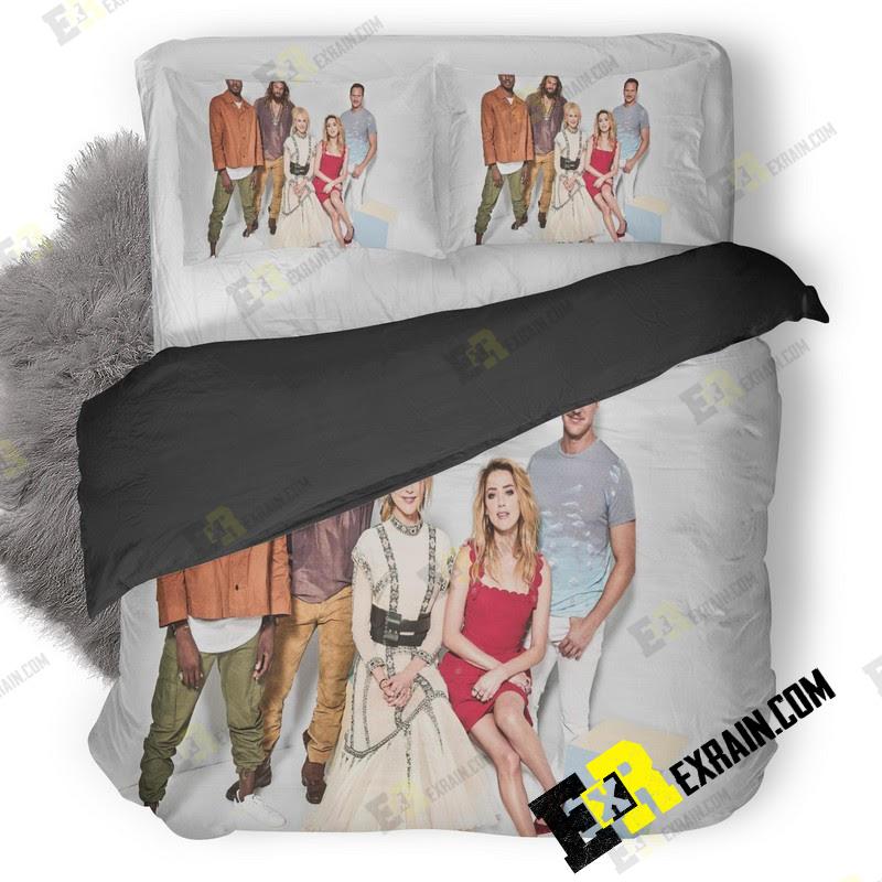 Aquaman Movie Star Cast Me 3D Customized Duvet Cover Bedding Set