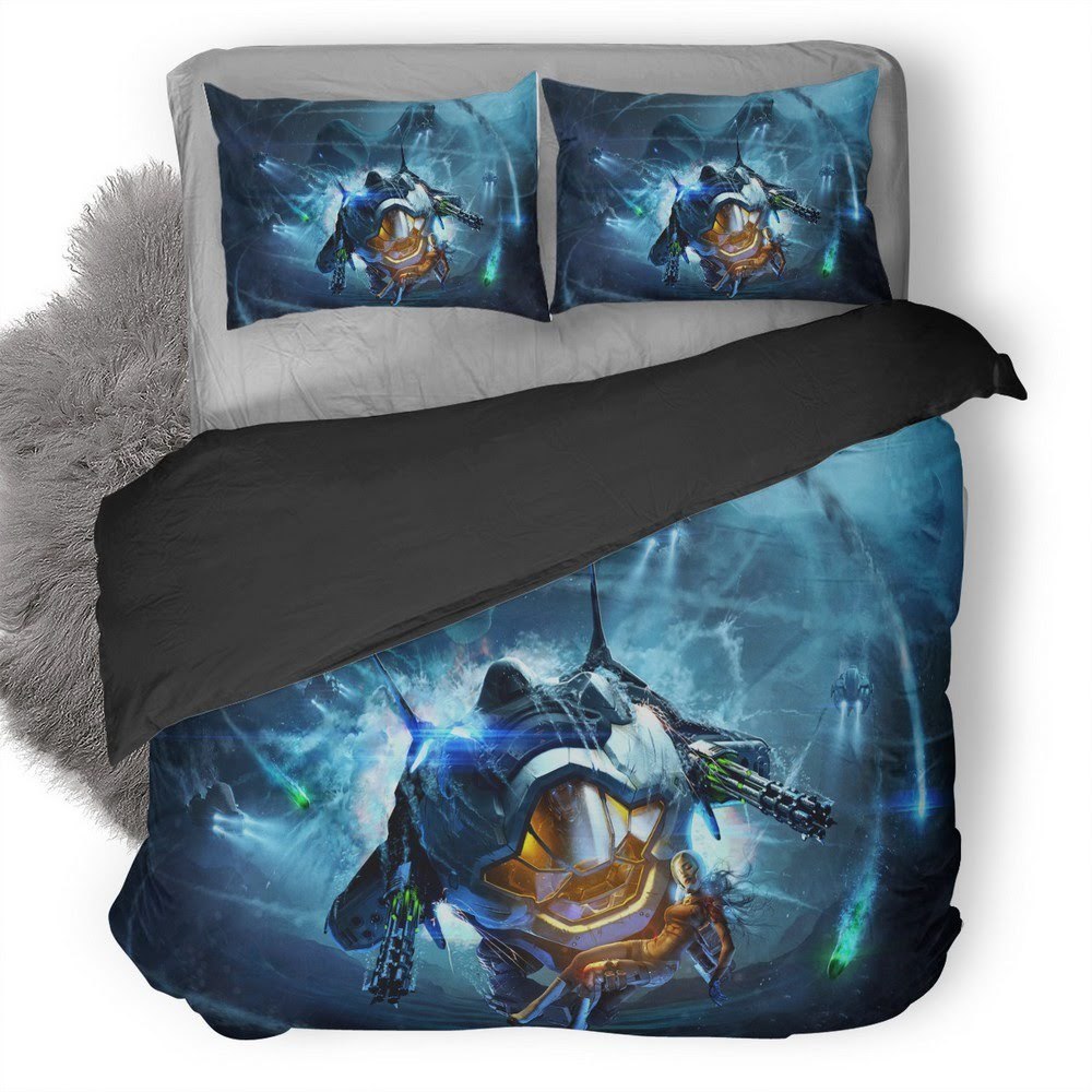 Aquanox Deep Descent 3D Customized Duvet Cover Bedding Set