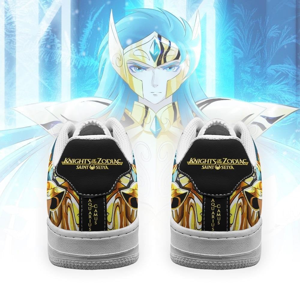 Aquarius Camus Sneakers Uniform Saint Seiya Anime Shoes