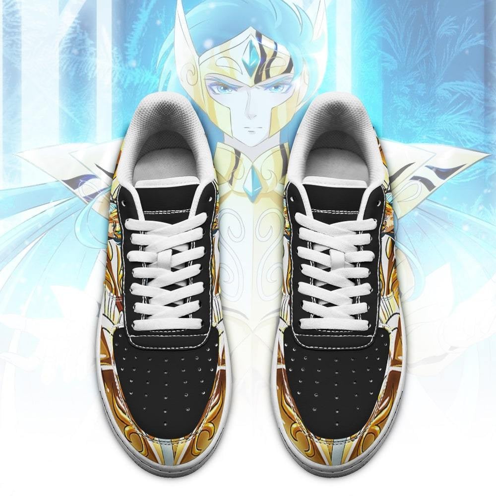 Aquarius Camus Sneakers Uniform Saint Seiya Anime Shoes