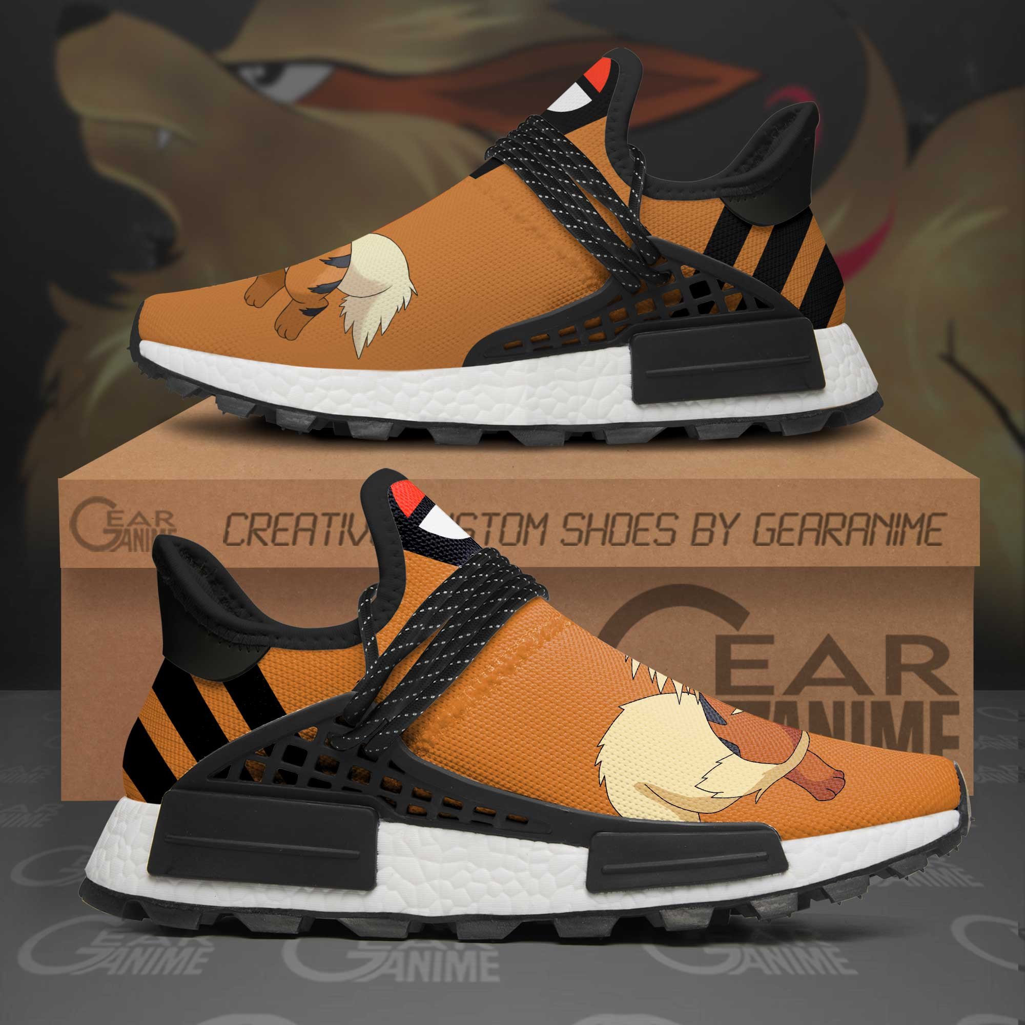 Arcanine Shoes Pokemon Anime Shoes, NMD Shoes