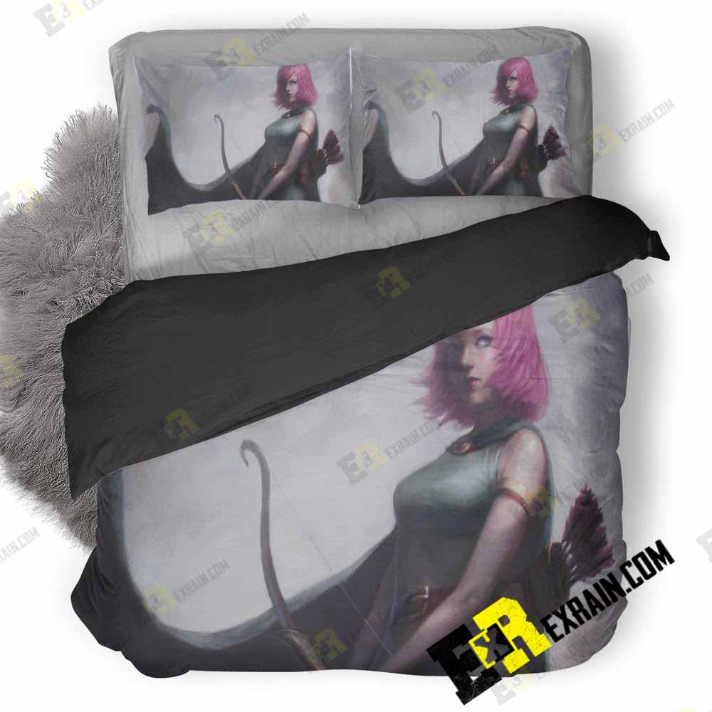 Archer Clash Of Clans Fantasy Artwork Vw 3D Customized Duvet Cover Bedding Set