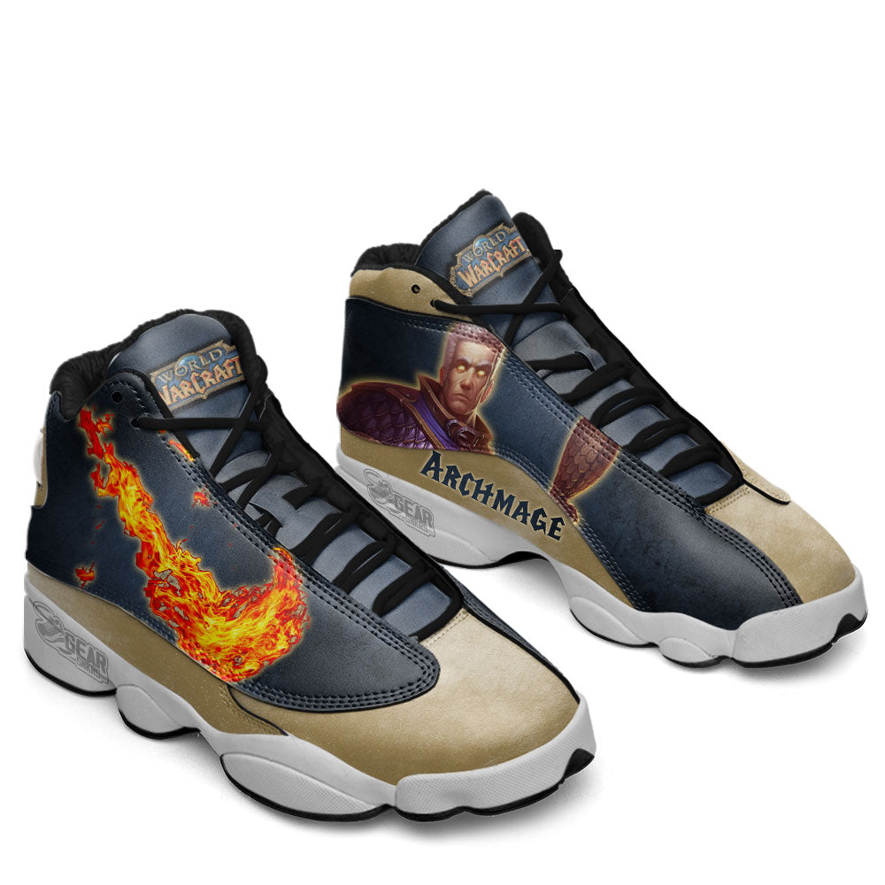 Archmage JD13 Sneakers World Of Warcraft Custom Shoes For Fans