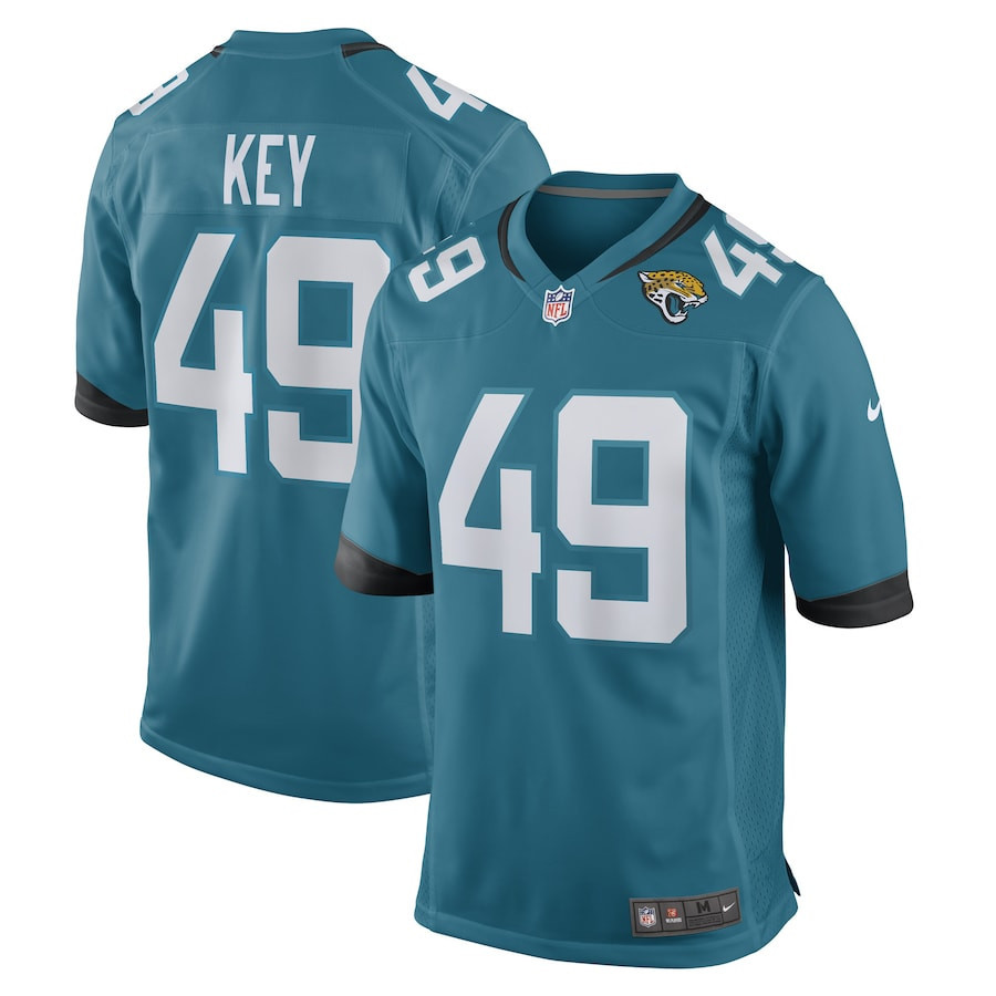 Arden Key Jacksonville Jaguars Stitched Jersey – Teal
