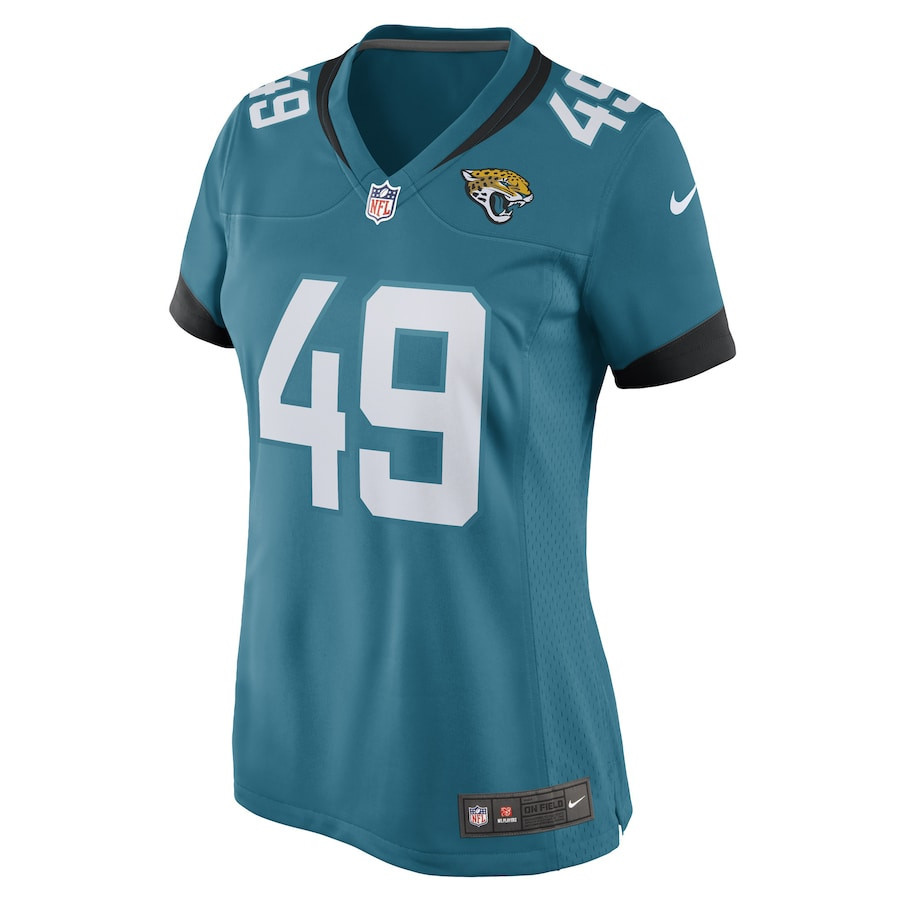Arden Key Jacksonville Jaguars Women’s Stitched Jersey – Teal
