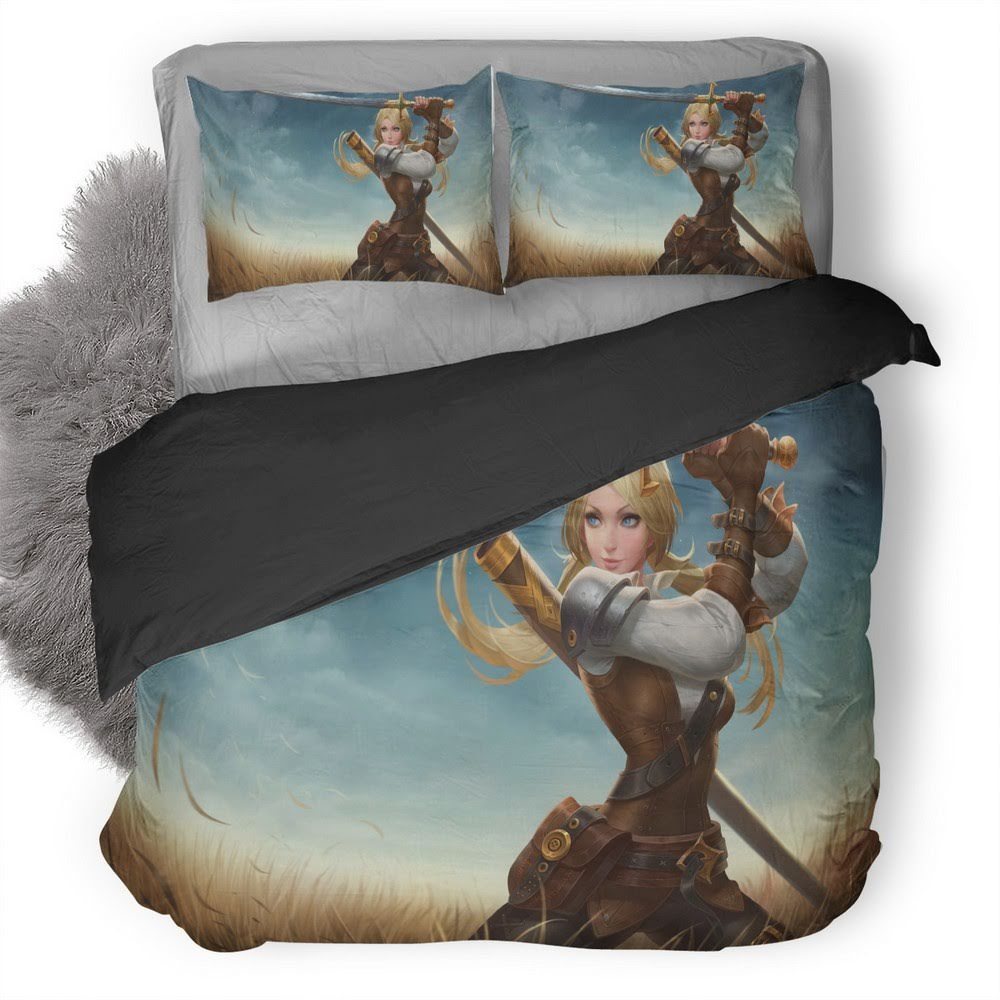 Arena Of Valor 3D Customized Duvet Cover Bedding Set