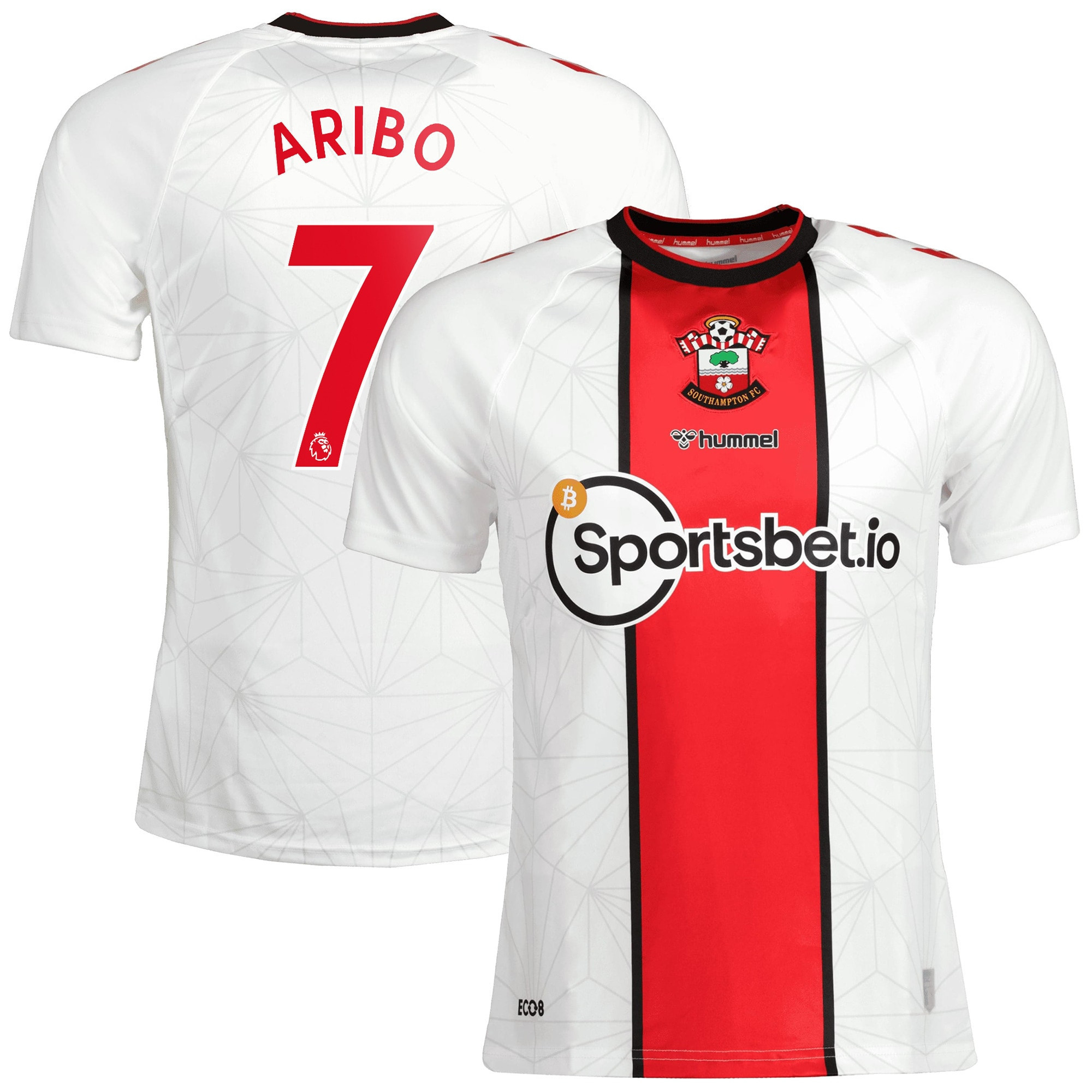 Aribo 7 Southampton 2022/23 Home Men Soccer Jersey – White
