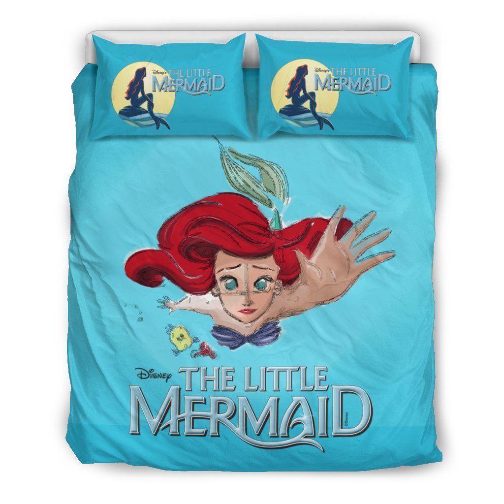 Ariel Disney 1 Duvet Cover Bedding Set