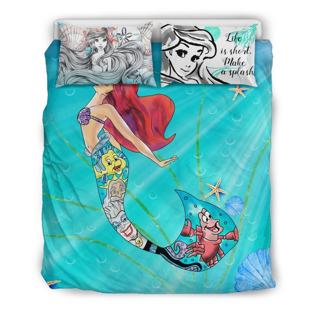 Ariel Disney 3 Duvet Cover Bedding Set