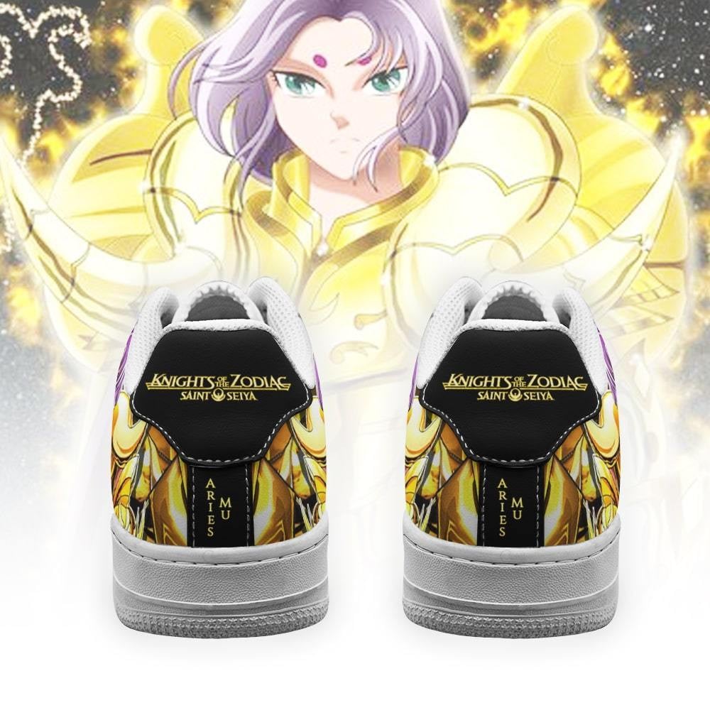 Aries Mu Sneakers Uniform Saint Seiya Anime Shoes