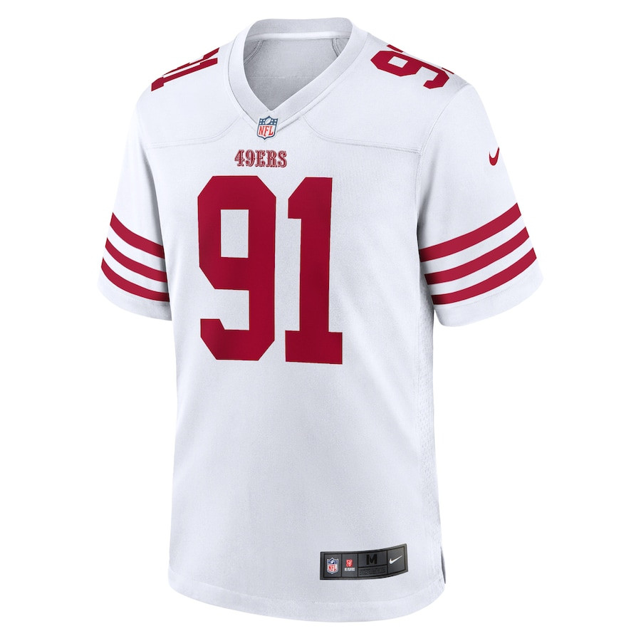 Arik Armstead 91 San Francisco 49ers Player Game Stitched Jersey – White