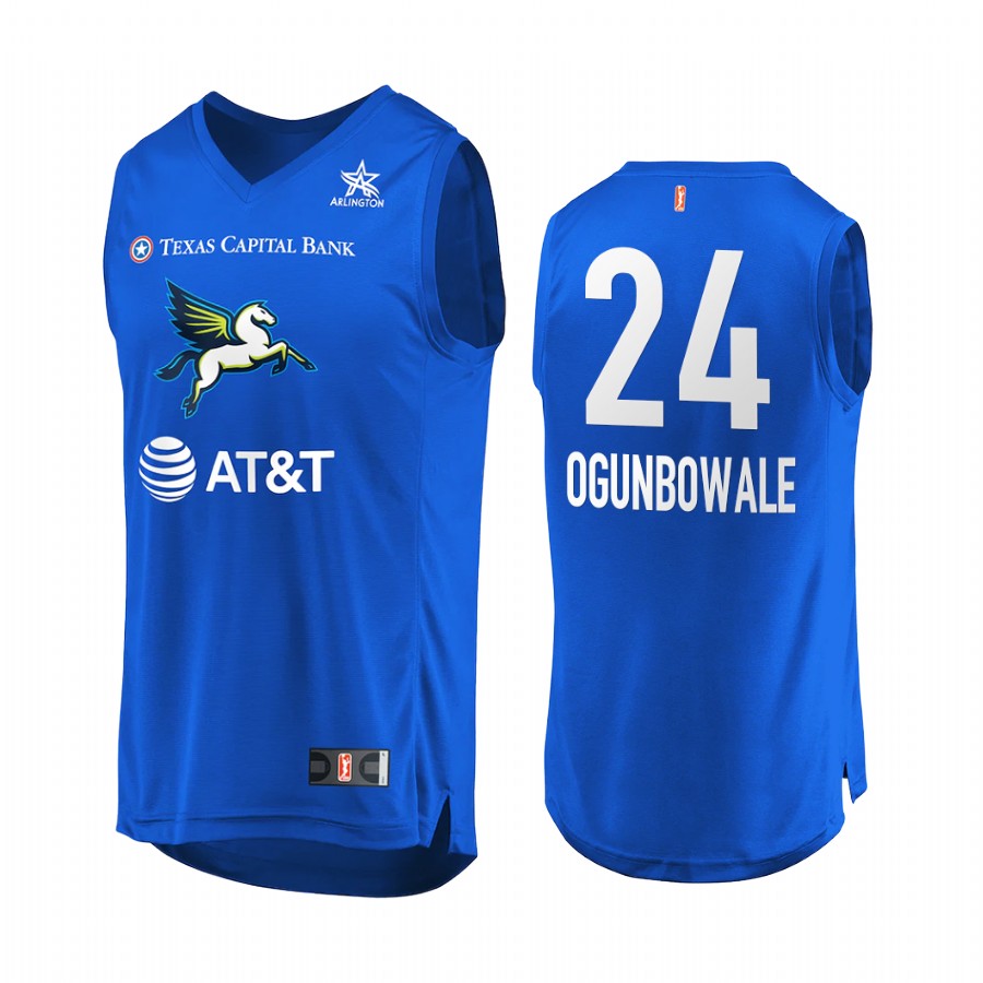 Arike Ogunbowale WNBA Royal Jersey