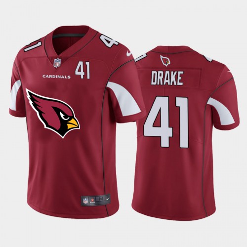 Arizona Arizona Cardinals #41 Kenyan Drake Red Men’s Big Team Logo Player Vapor NFL Jersey Men’s