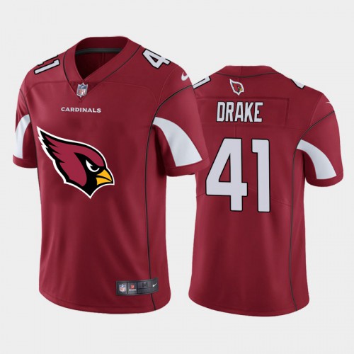 Arizona Arizona Cardinals #41 Kenyan Drake Red Men’s Big Team Logo Vapor NFL Jersey Men’s