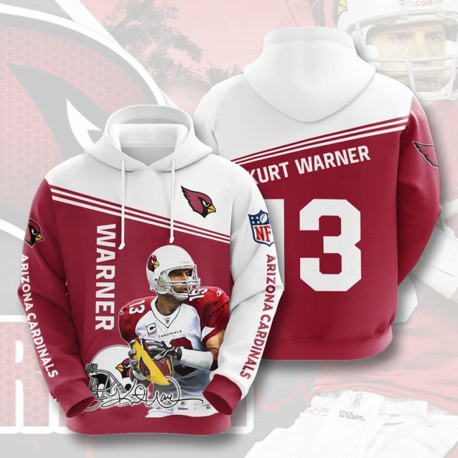 Arizona Cardinals 13 Kurt Warner 22 D Hoodie Gift For Fans
