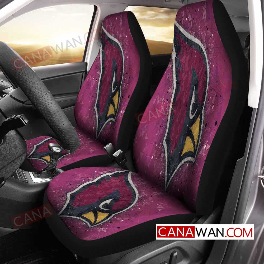 Arizona Cardinals  3D Customized Personalized Car Seat Cover