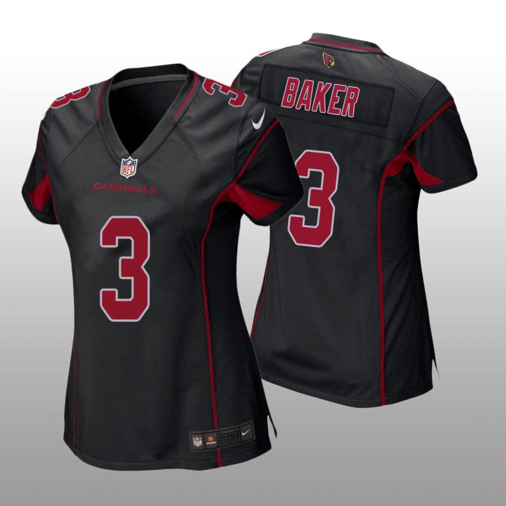 Arizona Cardinals Budda Baker Black Jersey 2nd Alternate Game - Women's