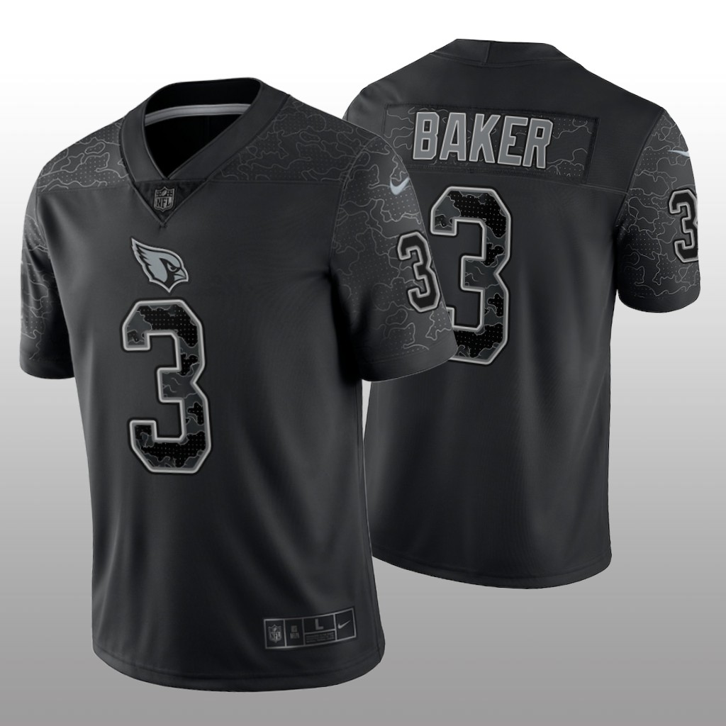 Arizona Cardinals Budda Baker Black Jersey Vapor Limited - Men's