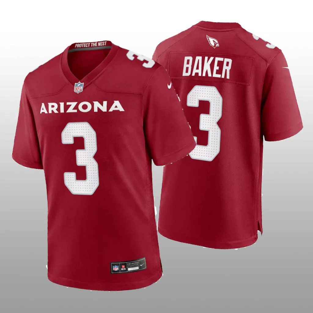 Arizona Cardinals Budda Baker Cardinal Jersey Game - Men's
