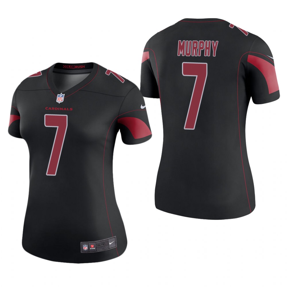 Arizona Cardinals Byron Murphy Black Jersey Color Rush Legend - Women's