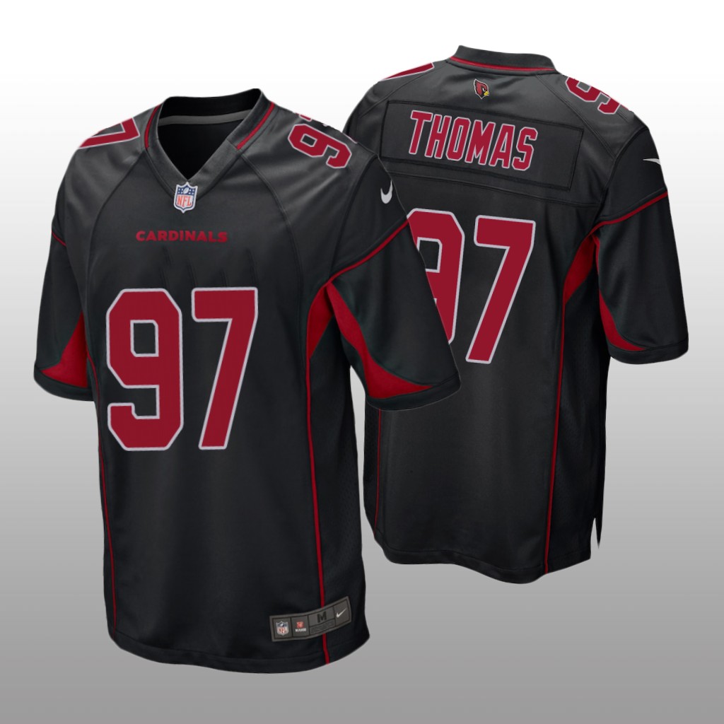 Arizona Cardinals Cameron Thomas Black Jersey 2nd Alternate Game - Men's