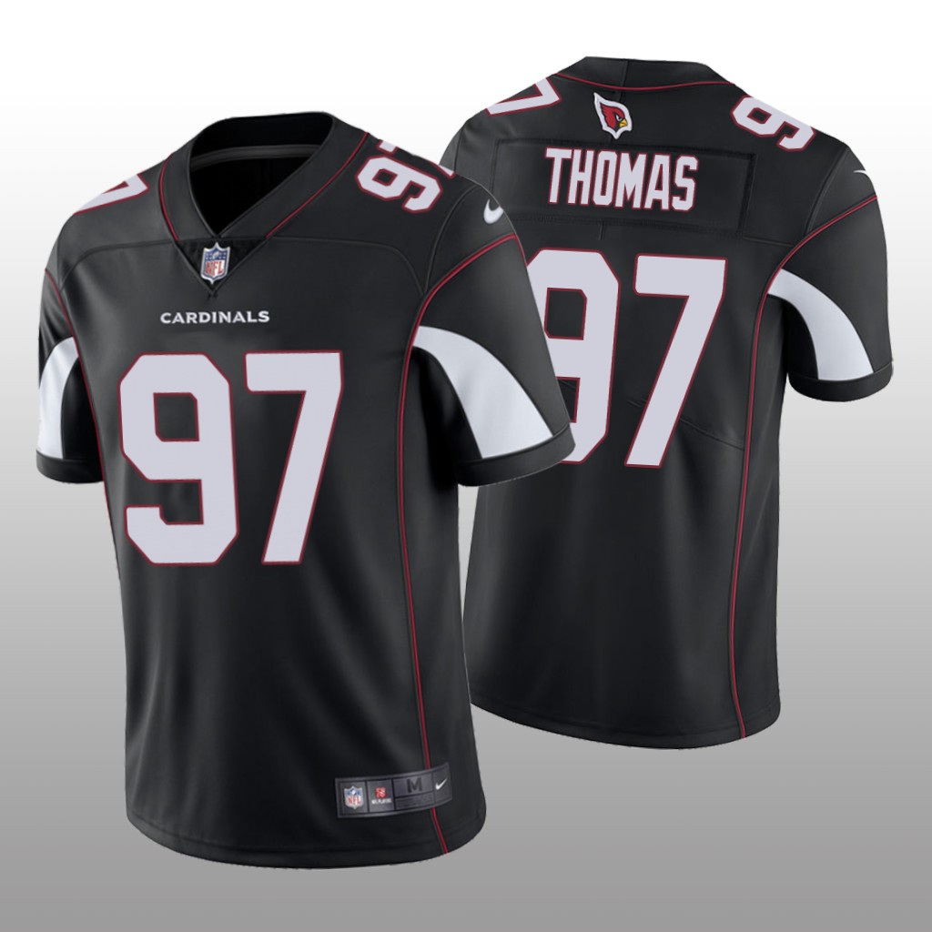 Arizona Cardinals Cameron Thomas Black Jersey Vapor Limited - Men's