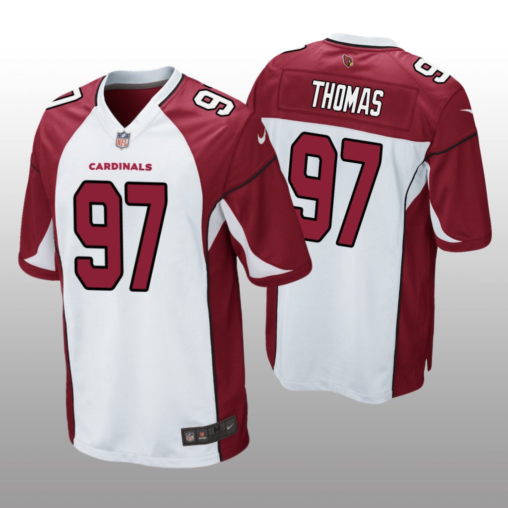 Arizona Cardinals Cameron Thomas White Jersey Game - Men's