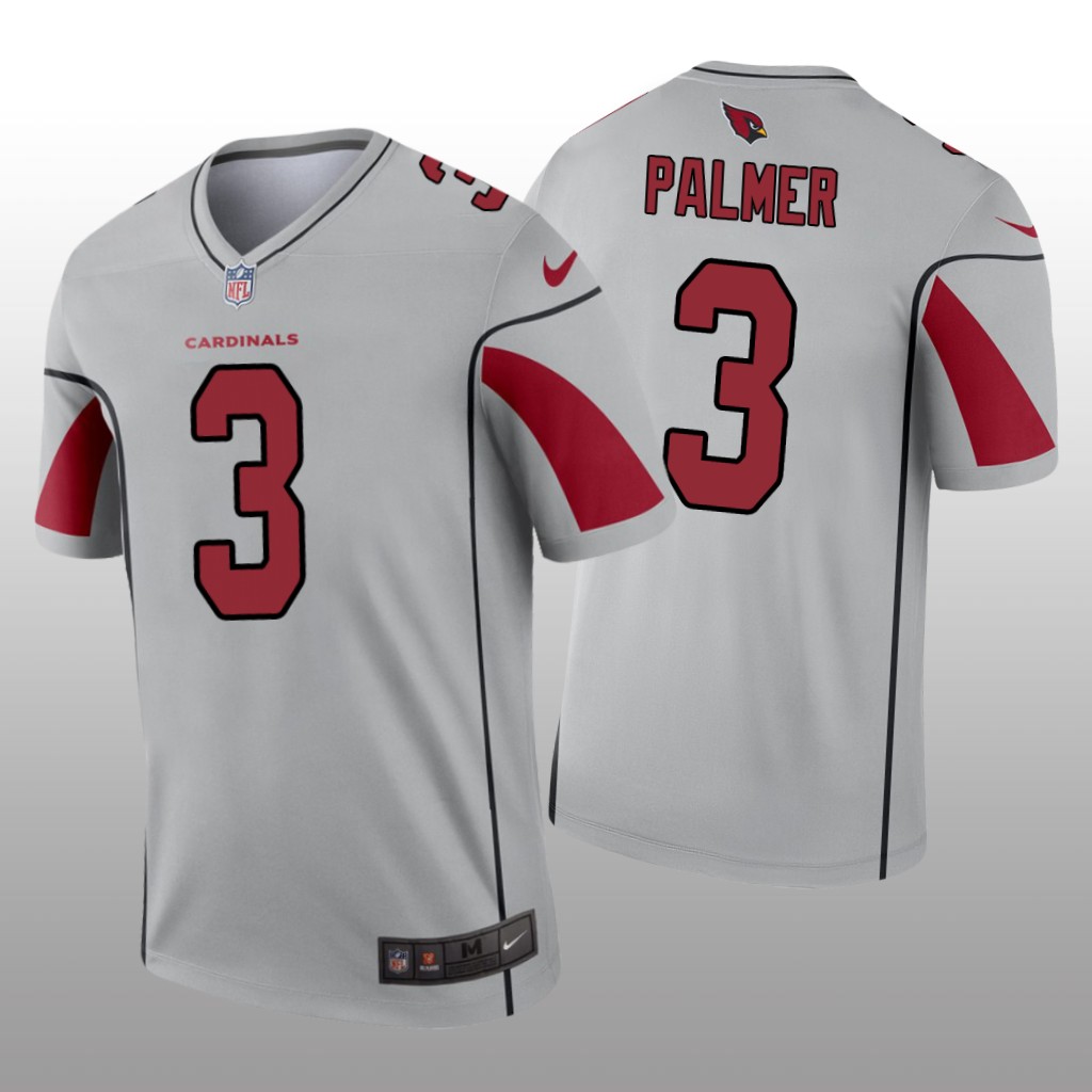 Arizona Cardinals Carson Palmer Silver Jersey Inverted Legend - Men's