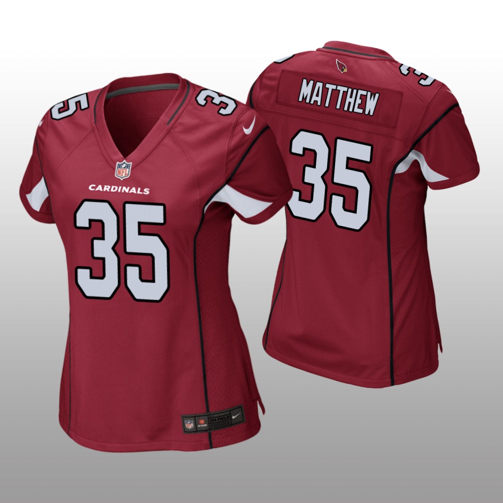 Arizona Cardinals Christian Matthew Cardinal Jersey Game - Women's