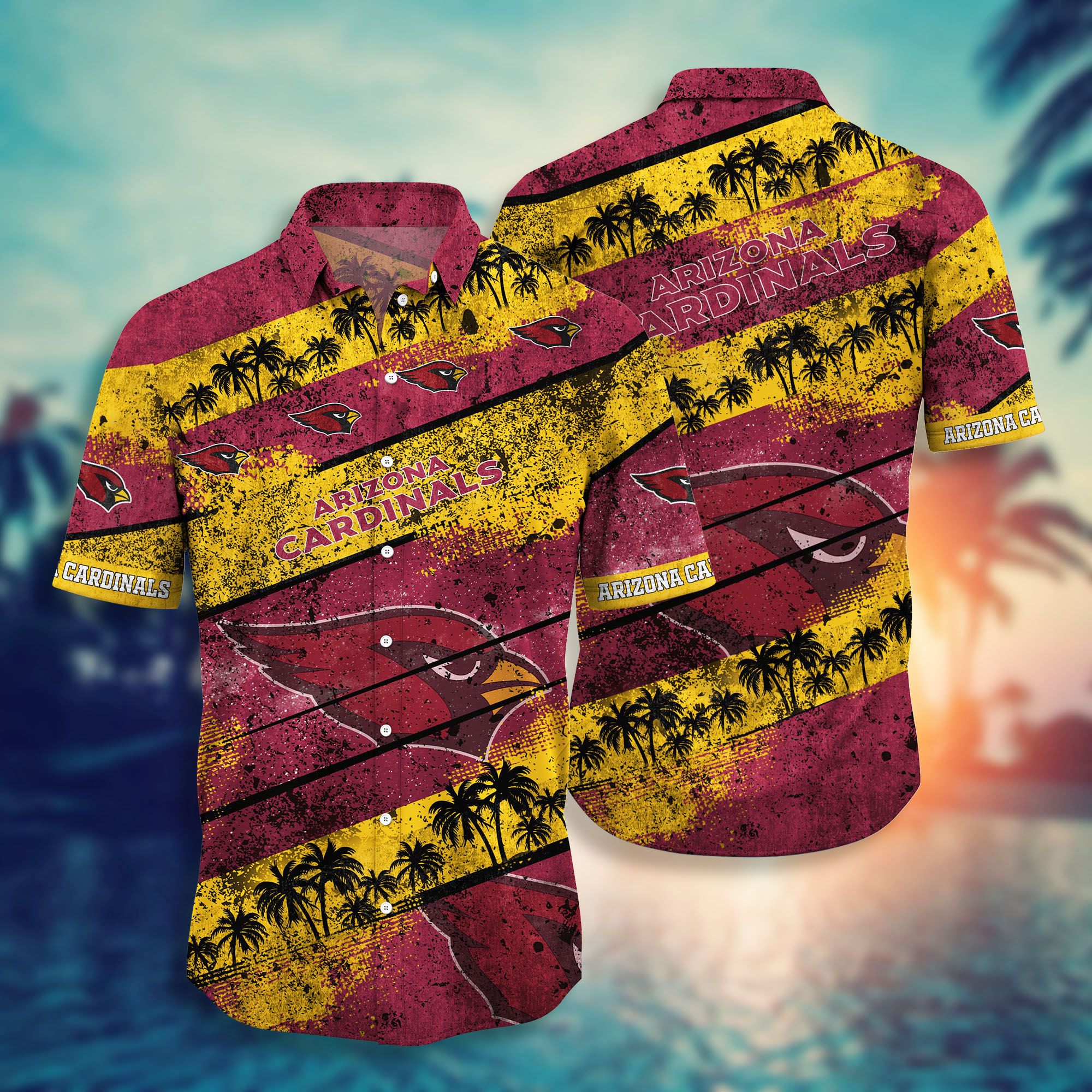 Arizona Cardinals Coconut Dirt Hawaiian Shirt